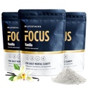 Vanilla MCT Oil 3-Pack - Boost Energy & Clarity - MCT Powder + Nootropics + Adaptogens για μια αυξημένη εμπειρία καφέ - Keto, Vegan, 0 Ζάχαρη - με Taurin, L-Tyrosine, Rhodiola & More