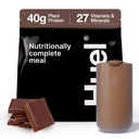 Huel Black Edition | Chocolate 40g Vegan protein Toz | Beslenmesel olarak Tamam Meal | 27 Vitamin ve Mineral, Gluten Free | 17 Hizmet