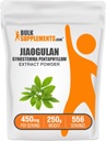 BulkSupplements.com Jiaogulan Extract Toz - Gynostemma Pentaphyllum, Jiaogulan Toz, Gynostemma Extract - Vegan & Gluten Free, 500 mg per Service, 250g (8.8 oz)