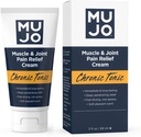 MUJO Kronik Tonic Muscle & Joint Pain Relief Cream - Hızlı, Uzun Süreli Organik Malzemeler - Arthritis/Sprains için Derin Peneting - 3 fl oz