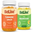 Live Sche Magnezyum ve Turmeric Gummies for Relaxation, Sleep, Inmune Support and Mobility Support