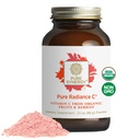 Saf Synergy Pure Radiance C | Organik Vitamin C Toz | 100% Doğal, Bütün Gıda, Camu Camu Ekstraksiyonu ile | Immune ve Collagen Desteği (4 oz Toz)