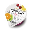 Gelatein Meyvesi: 20 gram protein. Şeker ücretsiz. Açık sıvı diyetler için ideal, zorlukları yutma, bariatrik, diiyaliz ve onkoloji. Harika pre veya post-workout Snack. (12 paket)...