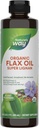 Τρόπος της φύσης Βιολογικό έλαιο flax Super Lignan, Omega-3, 6, 9 λιπαρά οξέα(1), κρύο-Pressed, χωρίς ραφινάρισμα, Hexane Free, 16 Fl Oz (Packaging May Vary)