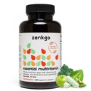 Zenkgo Multivitamins + Organik Tüm Gıdalar+Kadınlar için Probiyotikler, Destekler Immunity, Digestion, Energy, Gut Health, Vitamins A, E, B6, B12, Vegan D3, K2 (MK-7)