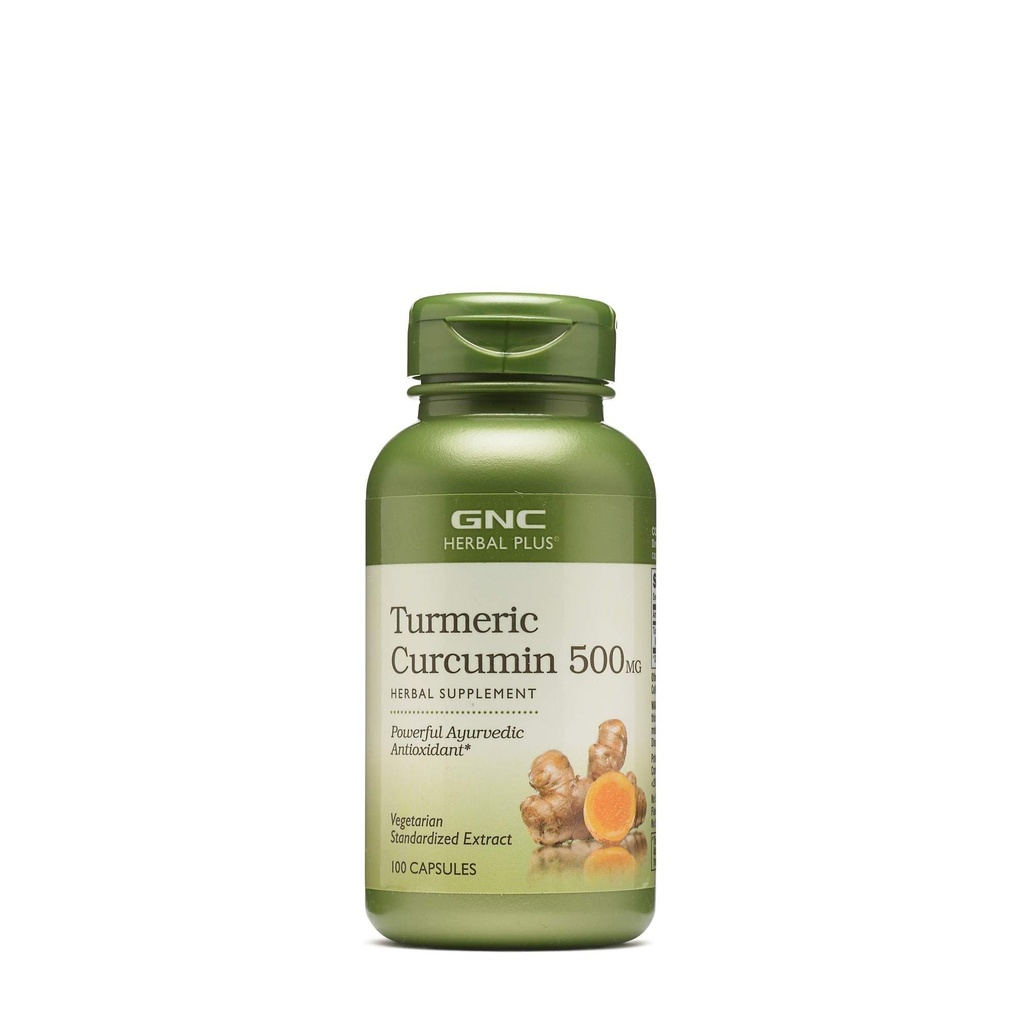 GNC Herbal Plus - Turmeric Curcumin 500 mg 100 kapsül