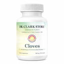 Dr Clark Cloves Health Supplement - Natural Digestive Health, 500 mg, 100 Pure Gelatin Capsules