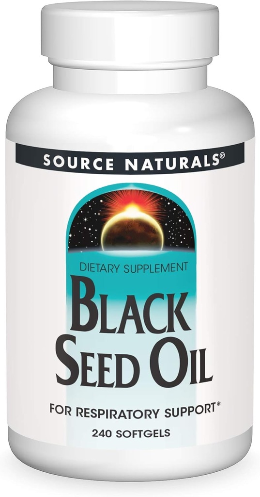 Kaynak Naturals Black Cumin Tohum Oil for Respiratory Support - 240 Softgels
