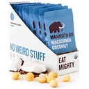 Mammoth Bar Macadamia Coconut Bar - 10 Organik Protein Barlar - Yüksek Fiber • Paleo • Gluten Ücretsiz • Yumurta Protein • GMO Free • Raw • Premium Nuts • Prebiyotik