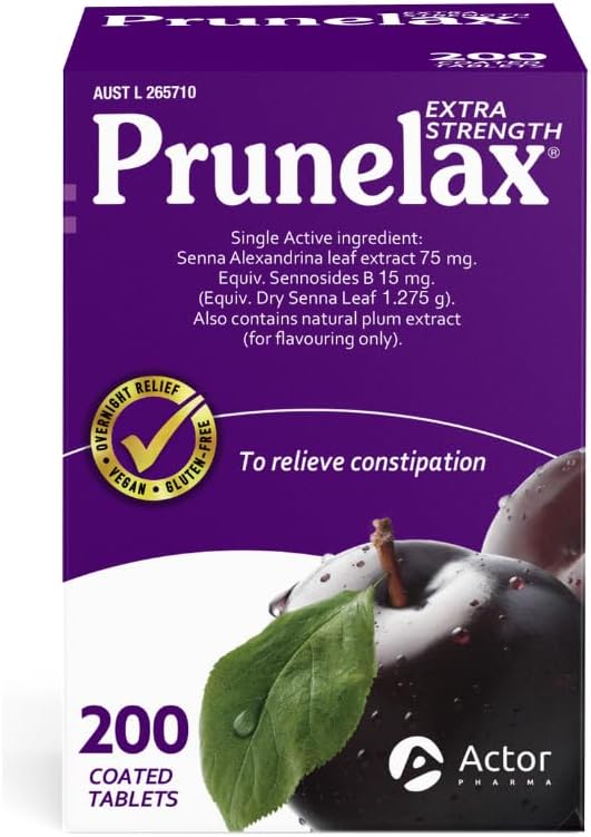 Prunelax 200 δισκία Αποκλειστικό Μέγεθος