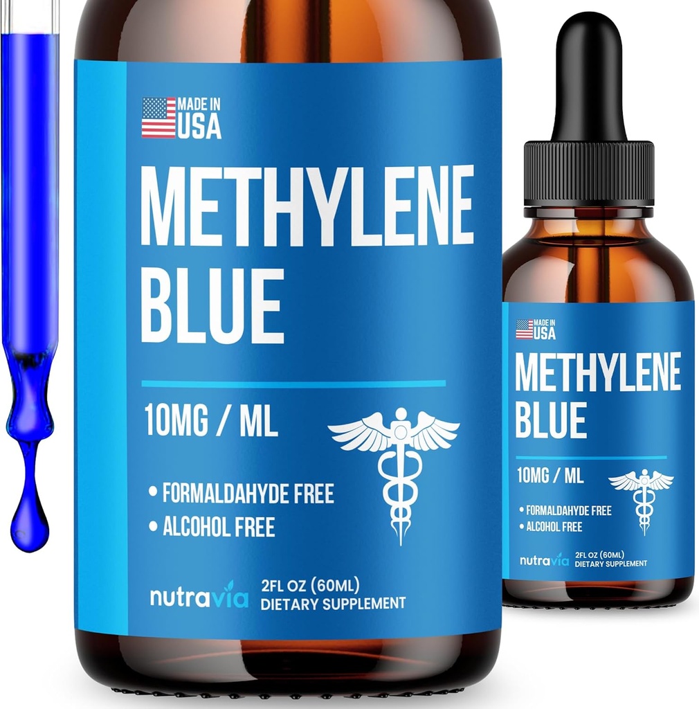MLR Blue 99.99% - Resmi Formula - M ESP Blue Sıvı Drops Advanced Strength Formula, Artan Abpsiyon, M ESP Blue Supplement Liquid Toz İlaç Grade (2oz) ile Karşılaştırmalı