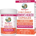 MaryRuth Organics 3-in-1 Daily Health Probiyotiks for Women | Klinik Olarak Test Edildi | Hormon Destek & Gut Health Supplement | 50 Milyar CFU | Allergen Ücretsiz | 30 ct