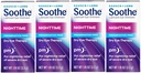 Soothe Eye Ointment by Bausch & Lomb, Lubricant Relief for Kuru Eyes, Moisturing & Comforting Nighttime Kuru Eye Therapy, Hassas Gözler için uygun, Preservative Free, 3.5 g - 4 Pack