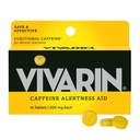 Vivarin, Caffeine Pills, Dose başına 200 mg Caffeine, Güvenli ve Etkili Bir şekilde Awake, No Sugar, Calories veya Hidden Materialss, Energy Supplement, 16 Tabletler