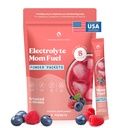 Anne, Anneler için En İyi Anne Yakıtını Biliyor, Hydration Support - forlle, Prenatal, Electrolytes + Trace Minerals, Lactation Drink Mix Supplement (8 Count)