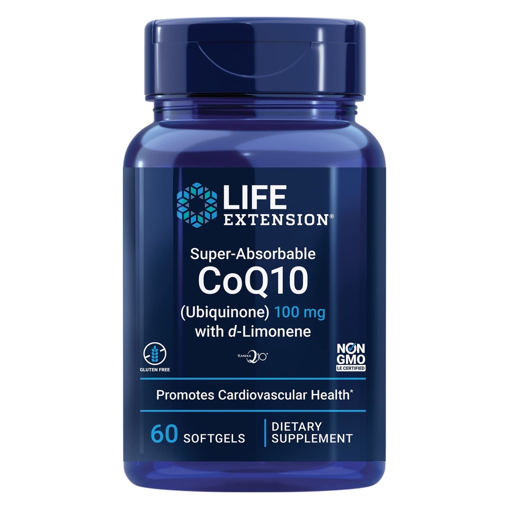 Life Extension Super Omega-3 240 Softgels Fish Oil Sche with Super-Absorbable CoQ10 60 Softgels Heart Health Supplement