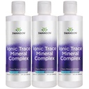 Swanson Concentrace Trace Mineral Drops 8oz-Complete Mineral Complex for Energy, Hydration, & Electrolyte Balance Over 72 High Absorption Ionic Minerals Such As Magnesium, Potassium, Calcium (3 Pack)