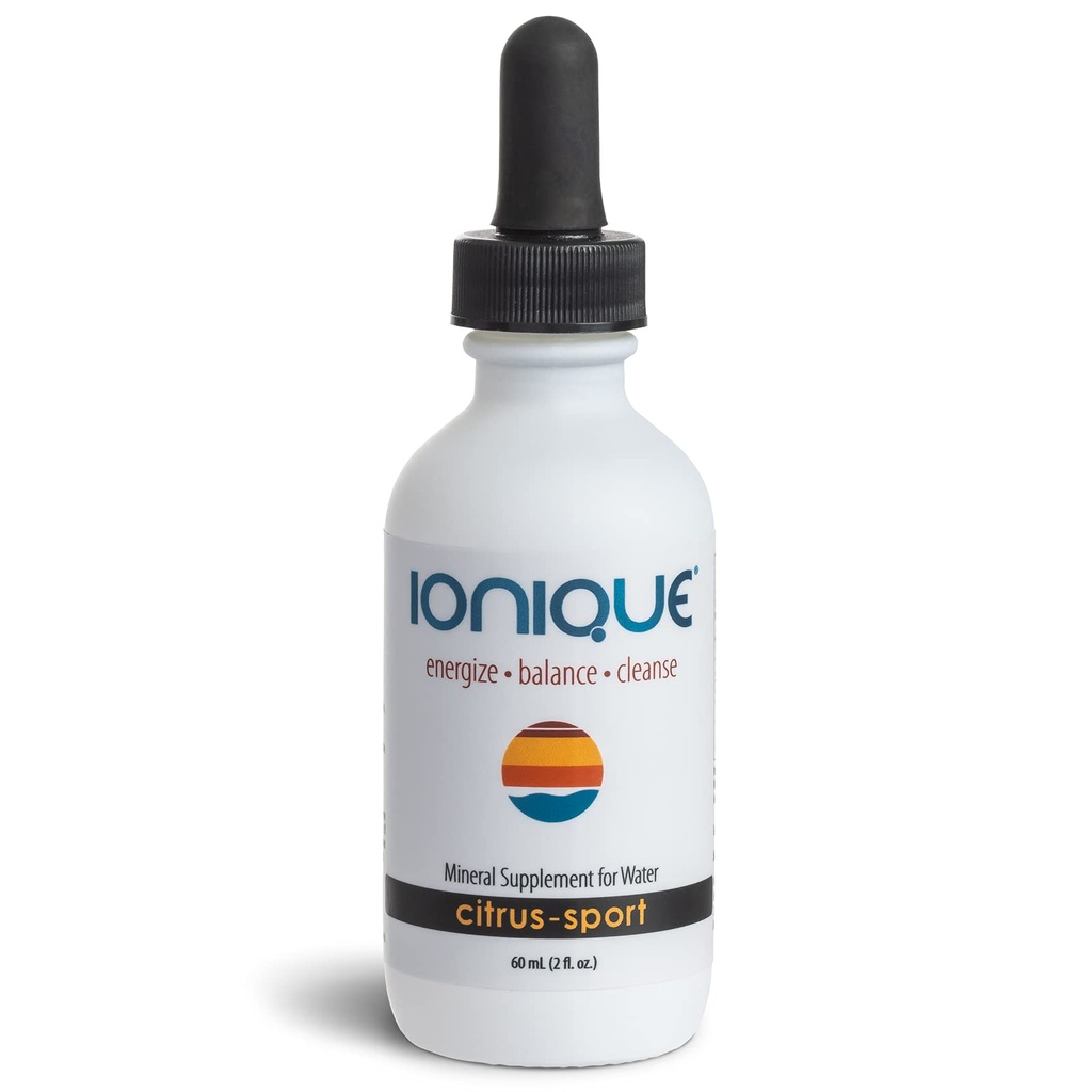 NEW Ionique Mineral Su için Tamam -, Magnezyum Mineral & Electrolyte Hydration System, Migraine, Constipation, Brain Fog, Muscle Cramps, Sleep, One 2 oz şişesi