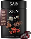 NAO ABD'de 10in-1 Mushroom Gummies Nootropic – Premium Mix with Reishi, Lion's Mane, Chaga, Cordyceps, Shiitake, Mai & Turkey Tail for Brain, Immune & Energy Support – Non-GMO, Vegan