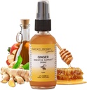 Κήποι Mickelberry Ανοσοποιητική υποστήριξη Ginger Honey Spray – Βιολογικά Ginger Shots & Σιρόπι για Ανοσία Boost, Digestive Health, και Wellness – 2 Oz
