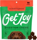 Joy Digestion Chews, Gut Health Supplement for Dogs, Vet Soft Daily Digestive Health & Immune Support with Prebiyotiks, Probiyotiks & Postbiyotiks, USA, 90 Count