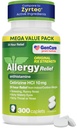 GenCare - Cetirizine HCL 10 mg (300 Caplets) - 24 Hour Allergy Relief Pills - Non Drowsy Generic OTC Allergy Medication - Antihistamine Medicine for Sneezing, Runny Nose & Itchy Eyes - Generic Zyrtec