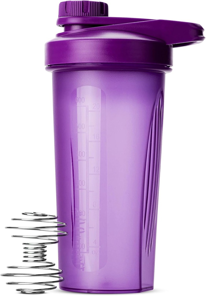 Mr. Pen- Shaker Şişes for Protein Mixes with Twist Cap, 28 oz, Mor protein Shaker Şişe with Wiresk Ball, Mixer Şişe