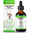 Cat Constipation Relief, Constipation Relief for Cats, Natural Cat Laxatives for Constipation, Cat Stool Softener, 2 fl.oz