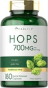 Carlyle Hops Supplement 700 mg | 180 Capsules | Non-GMO & Gluten Free | Geleneksel Herb