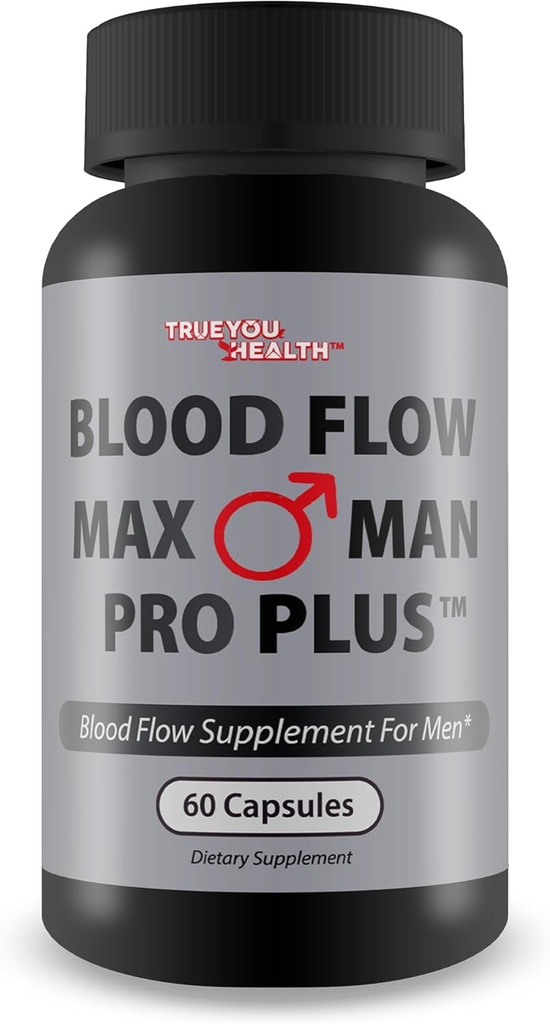 Kan Akışı Max Man Pro Plus - En İyi Circulation Mens Blood Flow Supplement - Men Blood Flow Care - Sağlıklı Kan Akışı Desteği - Gelişmiş Kan Akışı Tamam Toz Kapsülleri En İyi Kan Akışı