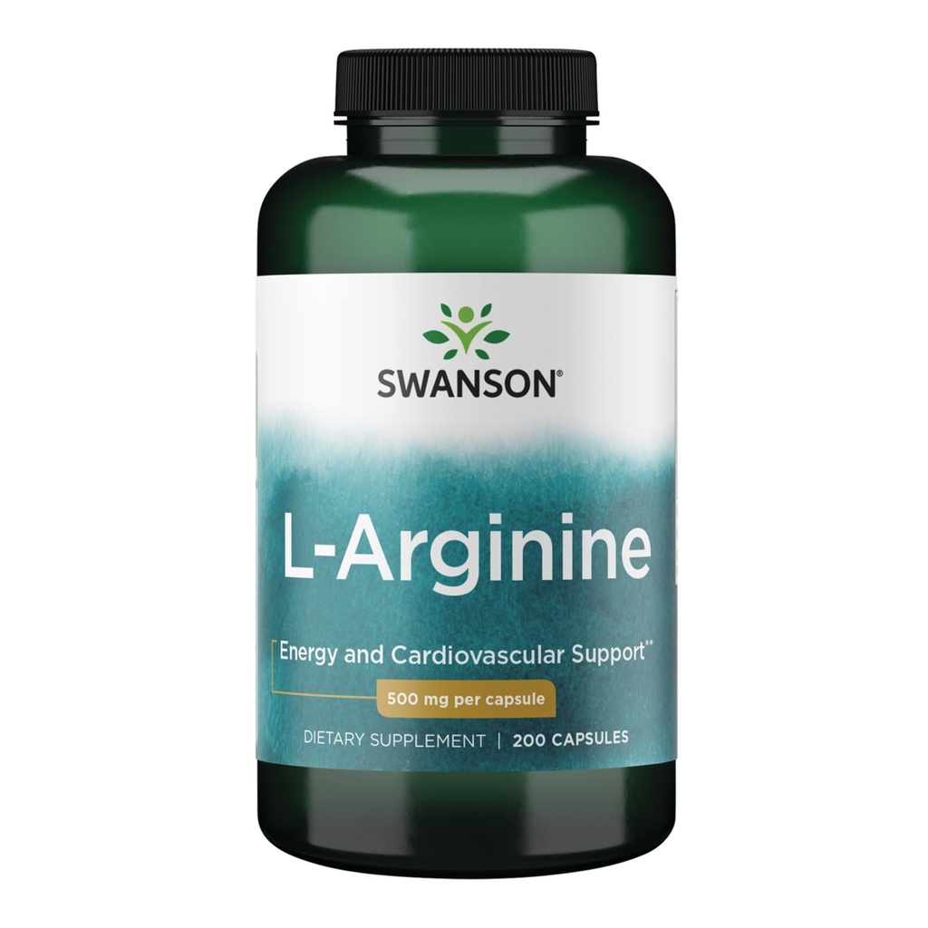 Swanson Amino Asit L-Arginine 500 Milligram
