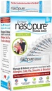 Nasopure Nasal Wash, Refill Kit, "The Nicer Neti Pot" Sinus Yıkama Kit, Comfortable Nasal Rinse 40 Salt Packets (3.75 Grams Her), Nasal Congestion, Cold, Flu, Antial Irrigation System, Lavage