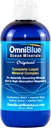 OmniBlue Ocean Minerals - 70+ Trace Minerals & Liquid Magnesium - Κάλιο, Χλωριούχο- Χαμηλό Νάτριο - Φυσική Υποστήριξη για τον ύπνο, την πέψη, την κανονικότητα, την ενυδάτωση & την ηλεκτρολυτική ισορροπία (8 oz)