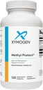XYMOGEN Methyl Protect - Βέλτιστη φόρμουλα μεθυλίωσης με φολικό μεθύλιο, Βιταμίνη Β12 (Methylcobalamin b12), Ριβοφλαβίνη + B6 Βιταμίνες - Γνωστική, Homocysteine + Συμπληρώματα Υγείας Καρδιάς (120 Κάψουλες)