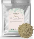 Starwest Botanicals Organic Kelp Powder - Nutrient Rich, Natural Source of Iodine, Potassium, Magnesium, Zinc, Iron, & Calcium, Certified Kosher, Non-GMO - 16 oz Bag