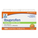 Quality Choice Ibuprofen Tablets, 200 mg, Pain Reliever και Fever Reucer για Αρθρίτιδα, Οδοντόκρεμα, Οσφυαλγία, Πονοκέφαλος, Αιχμές Σώματος, και περισσότερα 100 Coated Tablets