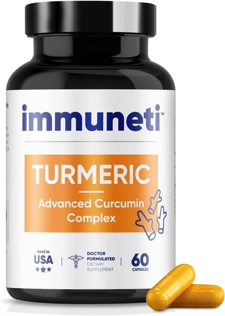 Immuneti - Turmeric Advanced Curcumin Kompleksi 60 Capsules