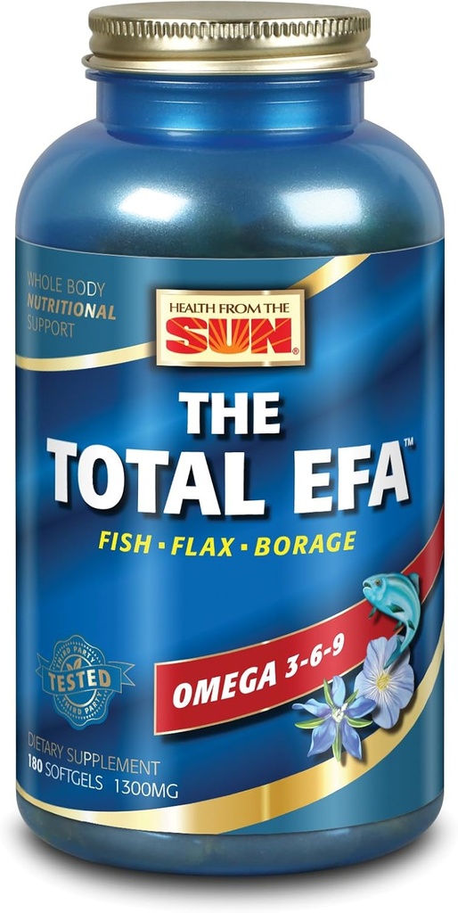 Güneşten Sağlık Toplam EFA, 180 Softgels