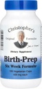 Dr. Christopher'ın Doğum Prep - 100 Vegetarian Capsules
