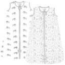 Mama Cheetah Baby Sleep Sack 0.5 TOG, Βιολογικό βαμβάκι Baby φοριέται κουβέρτα με Two-Way Zipper, Swaddle Transition Baby Sleep Bag for Newborn Infant Toddler Boy Girl, 6-12 Μήνες