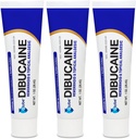 (3 Πακέτο) Globe Dibucaine 1% Αιμορροΐδη Θεραπεία Αλοιφή - 1 Oz Rapid Numbing Relief, Hemorrhoid Θεραπεία από Itch και Burn
