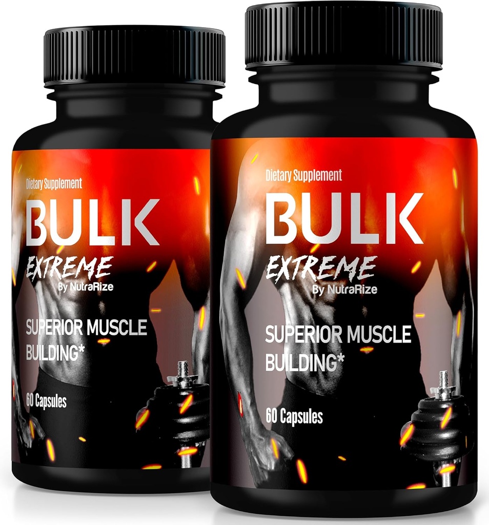 (2 Pack) Μαζική Extreme Superior οικοδόμηση μυών Σύνθετη Formula, Μαζική Extreme για Lean μυϊκή μάζα για τους άνδρες, όλα τα φυσικά μυών Builder, αρσενικά χάπια για τη φυσική απόδοση, Κριτικές (120 κάψουλες)
