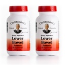 Christopher's Original Formulas Lower Bowel Cleanse Formula Capsules - Herbal Laxative Colon Cleanse ve Gut Cleanse 100 ct. - Pack of 2