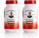 Christopher's Original Formulas Lower Bowel Cleanse Formula Capsules - Herbal Laxative Colon Cleanse ve Gut Cleanse 100 ct. - Pack of 2