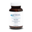 Metabolik Bakım PS-100 Phosphatidylserine, 100 mg - Normal Bellek + Bilişe Yardımcı olmak için Tamam, Restful Sleep (60 Softgels)