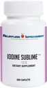 Iodine Sublime® 12.5 mg 200 High-Bio, Tiroid & Metabolism Desteği için Pyumide ile Caplets