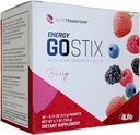 4Life Energy Go Stix, Healthy Energy Drink Mix, καφεΐνη από Guarana, Maca, Yerba Mate και πράσινο φύλλο τσαγιού εκχύλισμα, άρωμα μούρου - 30 πακέτα