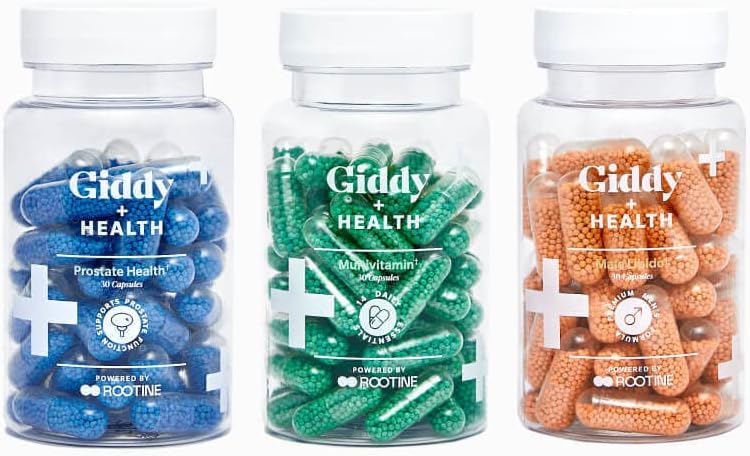 Giddy+Health Men's Complete Bundle 
