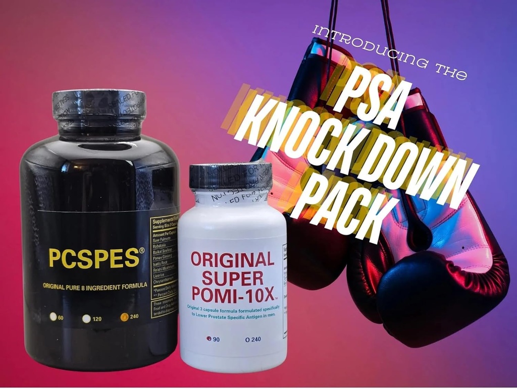 Super POMI 10X Prostate συμπληρώματα υγείας για τους άνδρες - υποστηρίζει υγιή επίπεδα PSA, καλύτερο έλεγχο της ουροδόχου κύστης και νυχτερινή ούρηση - μη GMO, χωρίς σόγια 330 κόμης