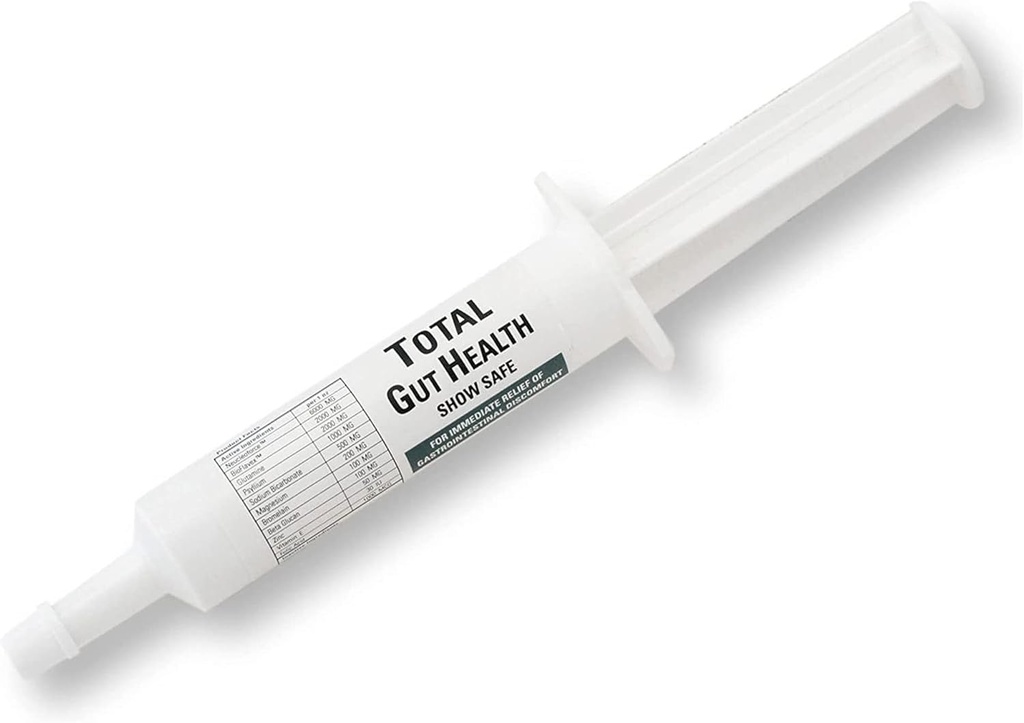 Ramard Total Gut Health Equine Digestive Support - Equine Gut Health Supplement Probiyotiks for Horses, Sağlıklı Gut Vitaminleri, Gaztrik Yardım, Atlar için Mükemmel Digestive Sağlık 1oz, 1-Packive Health